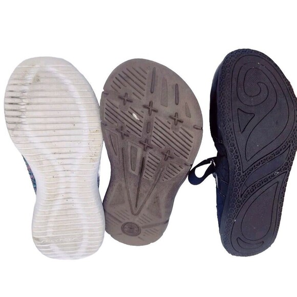 Girls Shoe Lot Size 12, 12.5 LEFT FOOT ONLY AMPUTEE 3 Different Shoes! UA Skech - Picture 7 of 15